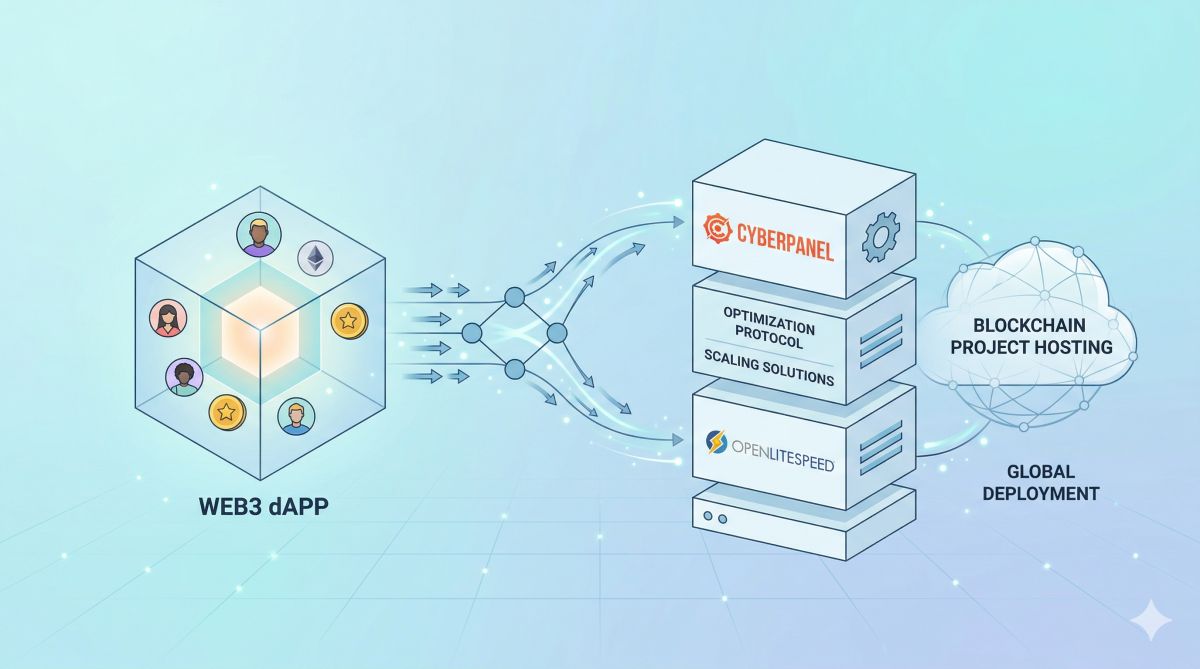 Hosting Web3 dApps: Optimizing CyberPanel and OpenLiteSpeed for Blockchain Projects